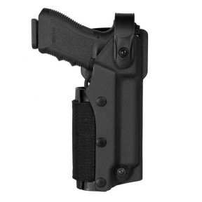 Holster Zoom VKZ804 pour Glock 17/18/19/22/23 avec lampe/laser - Noir - Vega Holster