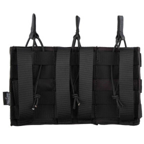 Porte chargeur triple 5.56 Action noir - Invader Gear