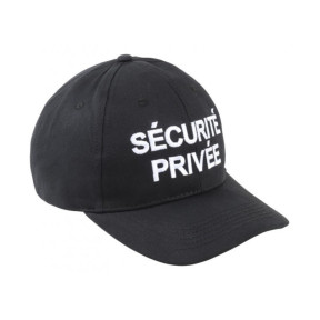 Casquette Sécurité Privée - Noir - CityGuard