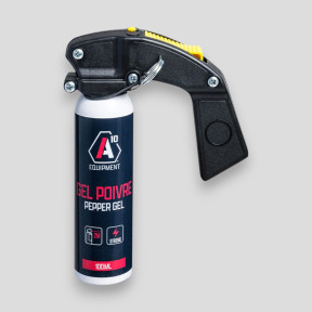 Aérosol de défense gel poivre avec poignée 100ml Sécu-One - A10 Equipment
