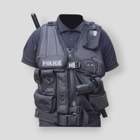 Gilet Force Intervention avec Holster - Patrol Equipement