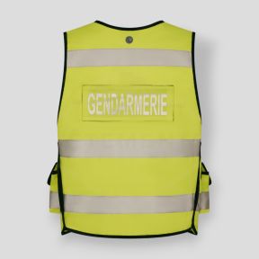 Gilet Tactic Thor HV Gendarmerie - Jaune - VVS