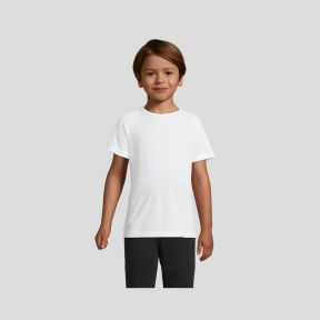 Tee-shirt à manches courtes raglan Sporty enfant - Blanc - Sol's