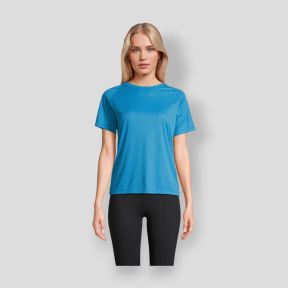 Tee-shirt à manches raglan Vortex femme - Aqua - Sol's