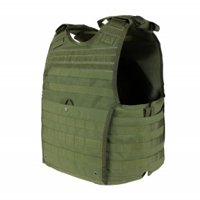 Gilet porte plaque EXO vert olive - Condor