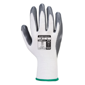 Gant enduit PU A310 NITRILE GRIP Gris/Blanc - Portwest
