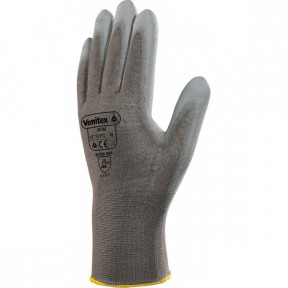 GANT TRICOT POLYESTER AVEC PAUME PU Gris - DELTA PLUS
