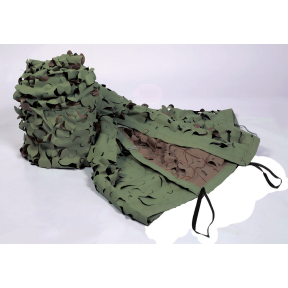 FILET CAMO CORDE KAKI MARRON 3X3M