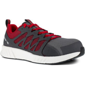 Chaussures de sport OX IB1070S1P rouge/grise/blanche - REEBOK