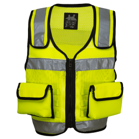 Gilet d'intervention haute visibilité Jaune -Patrol Equipement