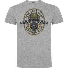 Tee-shirt Push your limit Gris Chiné - Army Design by Summit Outdoor