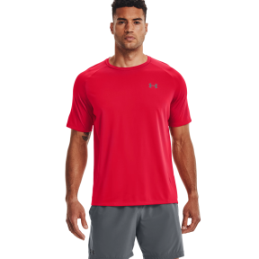 Haut à manches courtes ua Tech rouge - Under Armour
