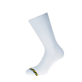 Chaussettes fines Essentiel Blanc - JLF Pro