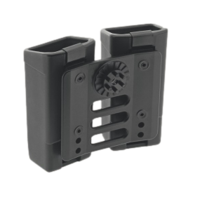 Double étui rotatif pour chargeur MP5 / UZI (Clip ceinture UBC-05) - Euro Security Products