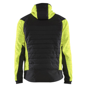 Veste hybride Jaune fluo/Noir - Blaklader