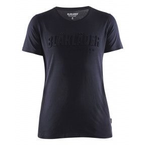 T-shirt imprimé 3D femme Marine foncé - Blaklader