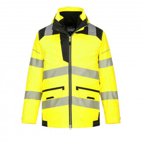 Parka PW3 Hi-Vis 5-en-1 jaune - Portwest