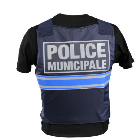 Housse de gilet pare-balles One plus Police Municipale femme - Le Protecteur