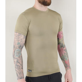 Tee-shirt TAC HG COMP Homme Tan - Under Armour