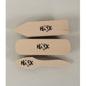Set de 3 brosses pour chaussures - Haix
