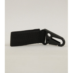 Porte clé tactique groupe sanguin A- Noir - Miltec
