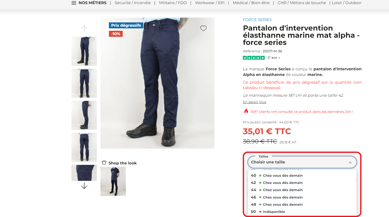 Sélection produit